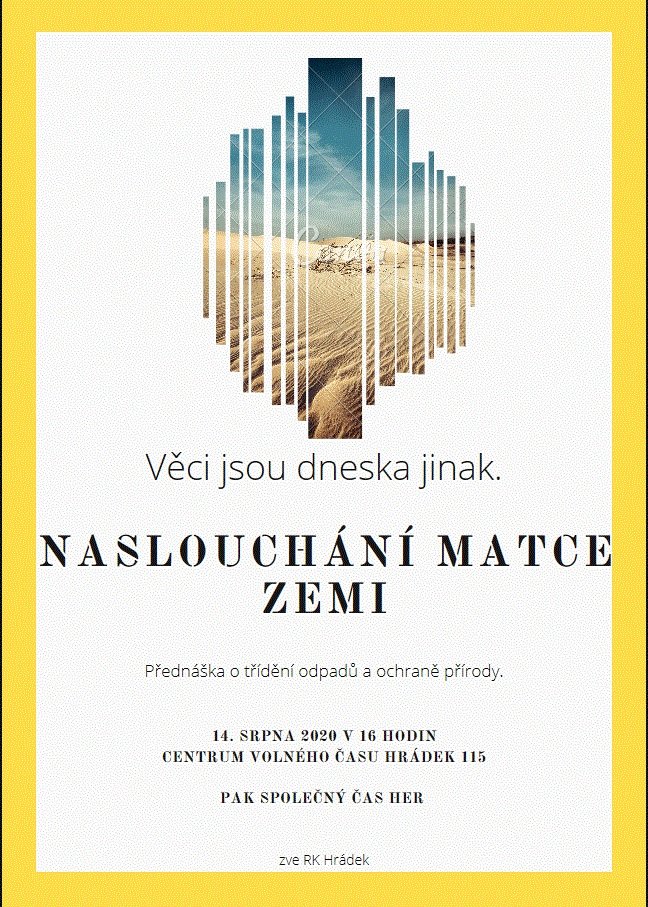 Naslouchání matce Zemi