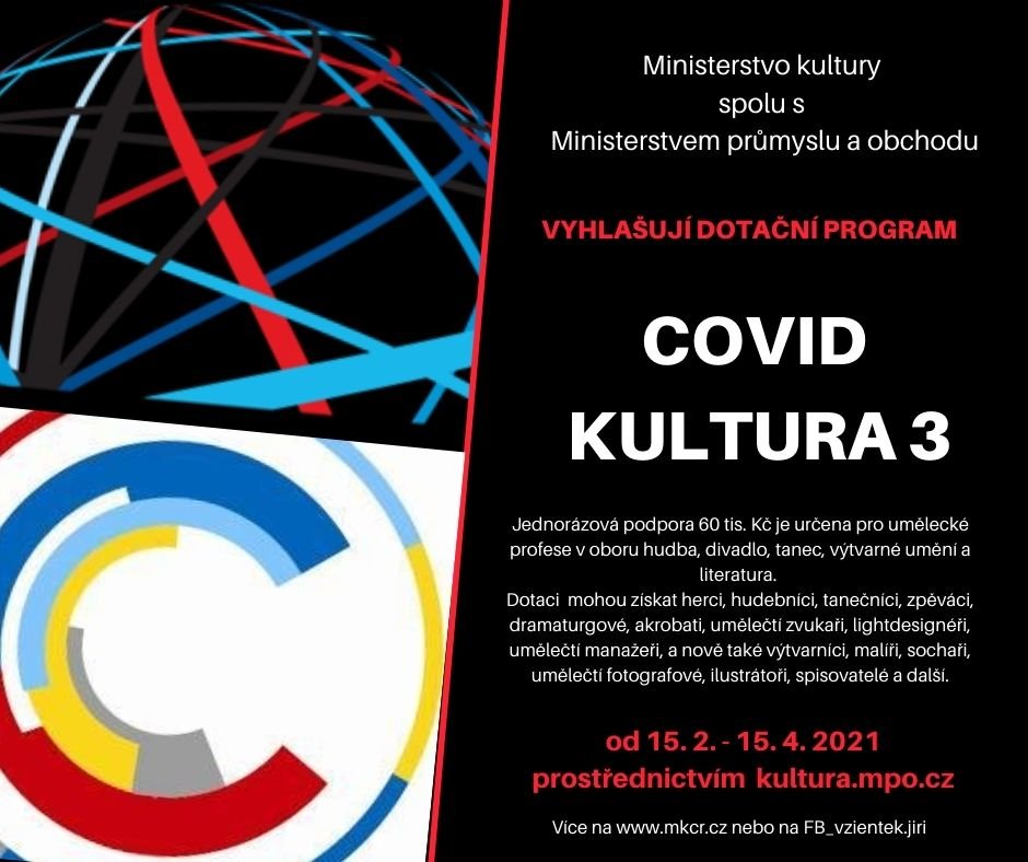 Dotační program Covid kultura 3