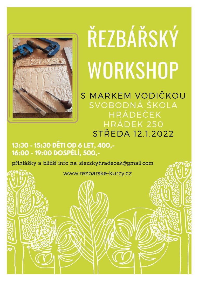 Řezbářský workshop v Hrádečku