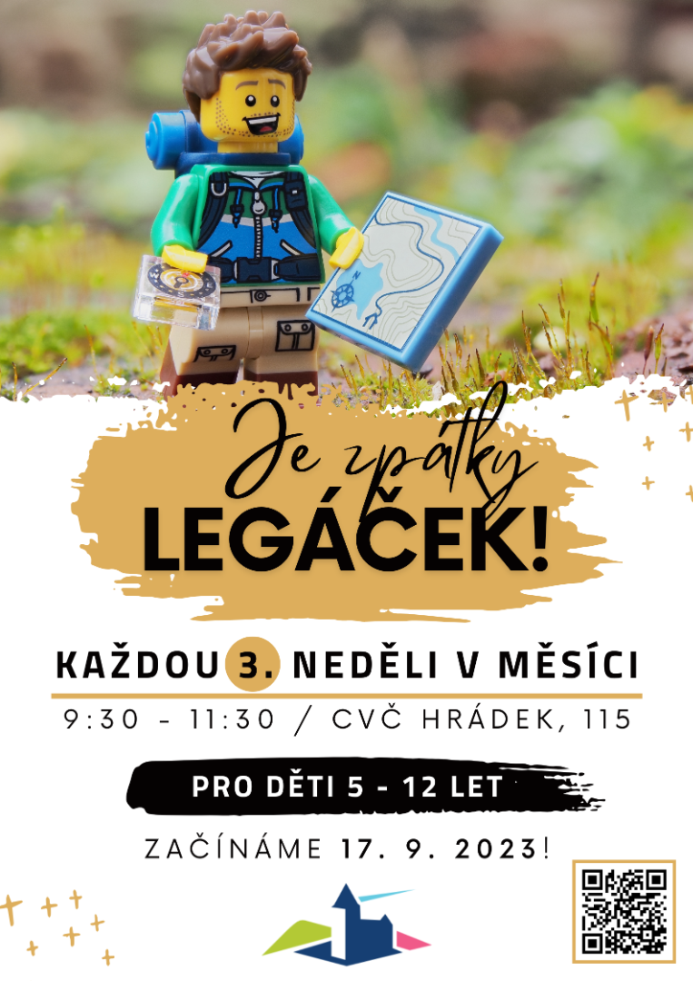 CVČ: Legáček nově každou 3. neděli v měsíci