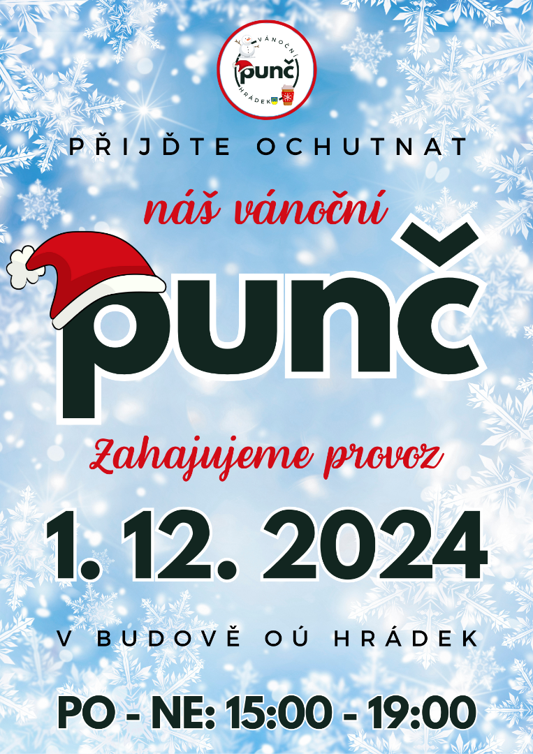 Zahajujeme prodej vánočního punče!