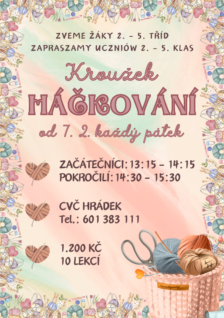 CVČ: Spouštíme další kroužky!
