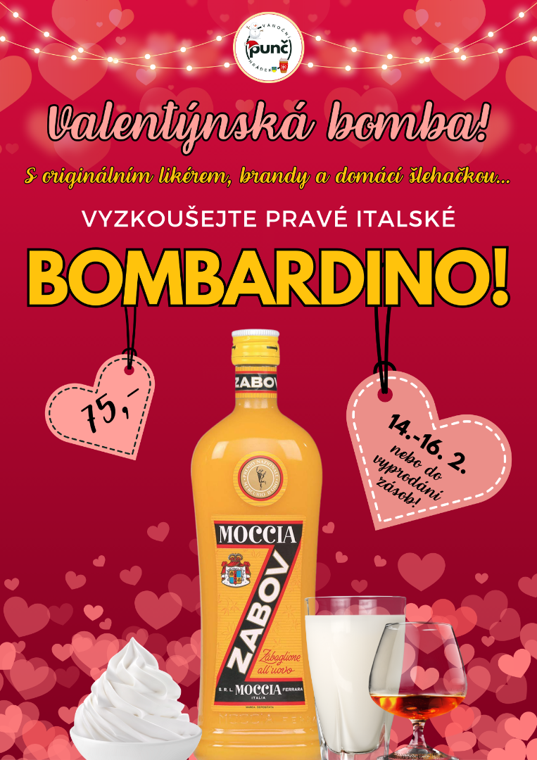 Přijďte vyzkoušet pravé italské Bombardino