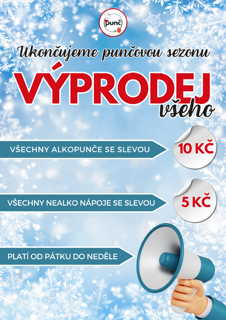 Ukončení punčové sezony - výprodej