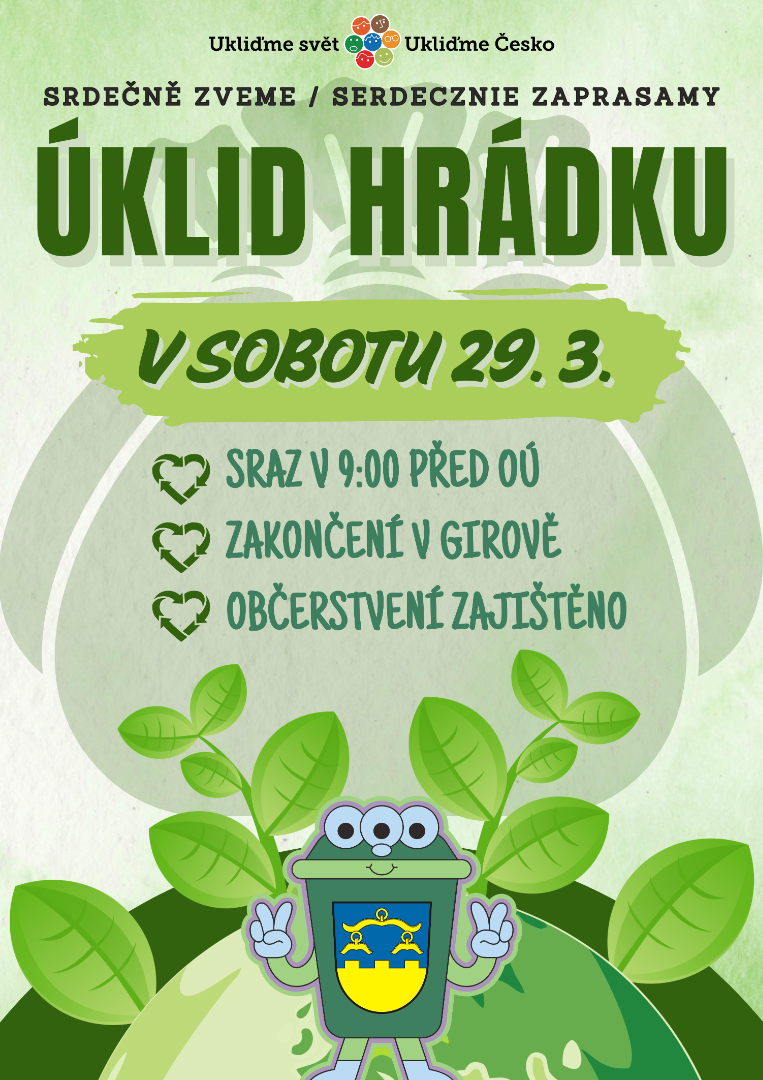Den Země - Úklid Hrádku